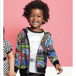 Harajuku Mini for Target 20 yr Graffiti Hoodie 4T